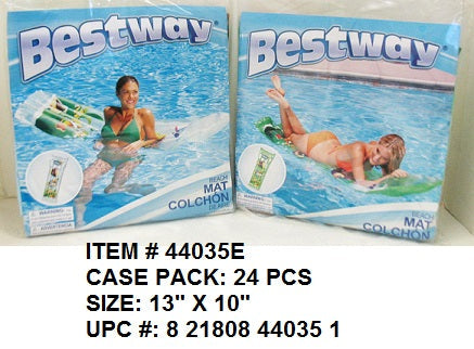 72X72"BESTWAY SWIM FLOAT MAT