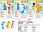 38X24"INTEX INFLATABLE 3-D ANIMAL BOP BAG 3 DESGNS