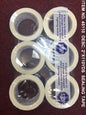 2"X110YD "STOP" WHITE SEALING TAPE