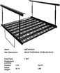 48X42"OVERHEAD STORAGE RACK