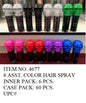 8 ASST. COLOR HAIR SPRAY