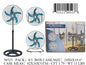 18"KORUSA 3IN1 5 BLADE IND'L FAN