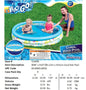 H2OGO! 48X10" CORAL KIDS POOL
