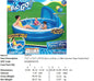 H2OGO! 95X95X55"SUMMER DAYS FAMILY POOL WITH SHADE