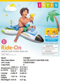 46X46"INTEX WATER GUN PLANE RIDE ON