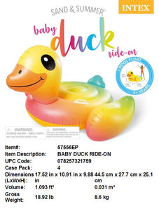 58X58X32"INTEX DUCK RIDE ON