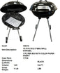 19.7X18.5X32.5"BBQ GRILL W/WHEEL