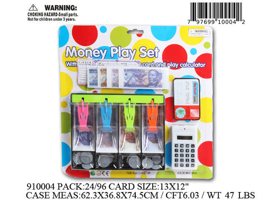 13X12"MEXICAN PLAY MONEY CAHSIER PLAY SET