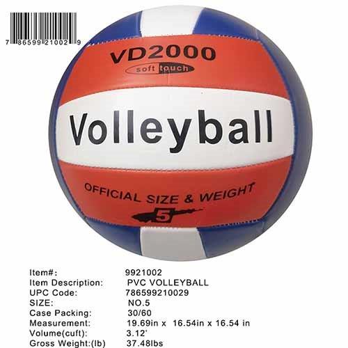 SIZE 5 VOLLEY BALL BLUE-RED