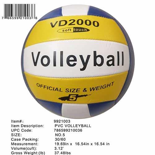 VOLLEY BALL BLUE-YELLOW-WHT