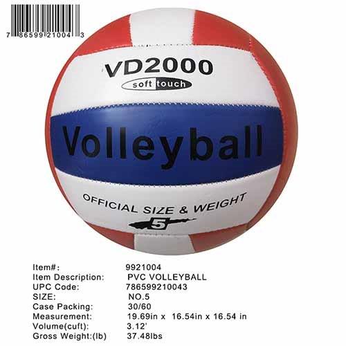 VOLLEY BALL RED-BLUE-WHT