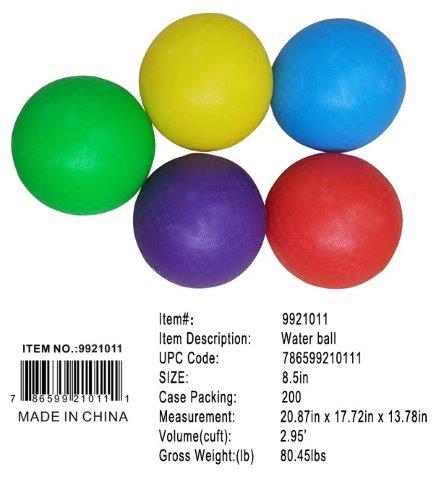 8.5"INFLATABLE PLAYGROUND BALL