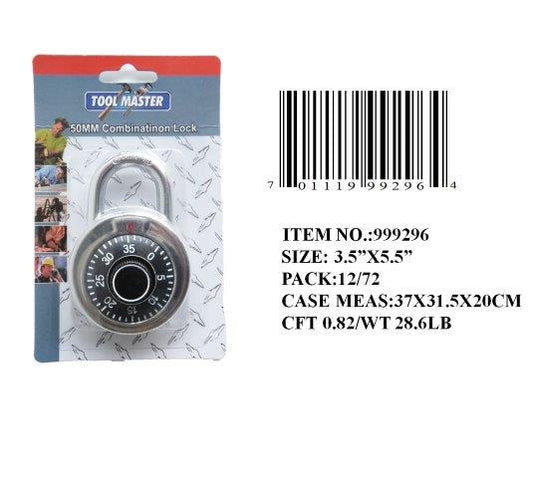 50MM RD COMBINATION PADLOCK