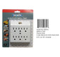 TOOL MASTER 6 OUTLET WALL TAP UL