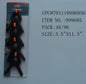 4PC 3"PLASTIC SPRING CLIP