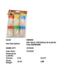6 PC PACK TOOTHPICK  IN PLASTIC CAN DISPENSER