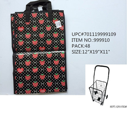 11X12X19"OPEN BAG FIT SMALL  SHOPPING CAR
