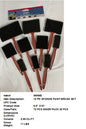 10PK SPONGE PAINT BRUSH SET