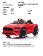6V RIDE ON RED CONV SPORT CAR+R/C