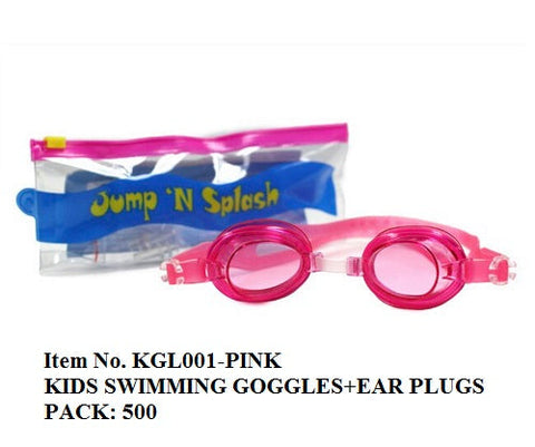 JUMP N SPLASH SWIM GOGGLES+EAR PLUG