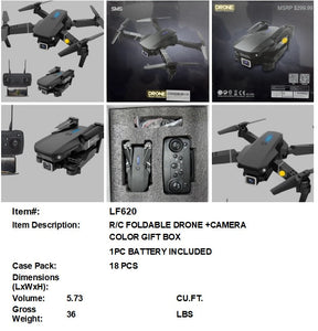 R/C FOLDABLE DRONE WITH CAMERA