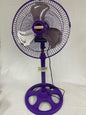 110V 12"360 ROTATE STAND FAN PURPLE