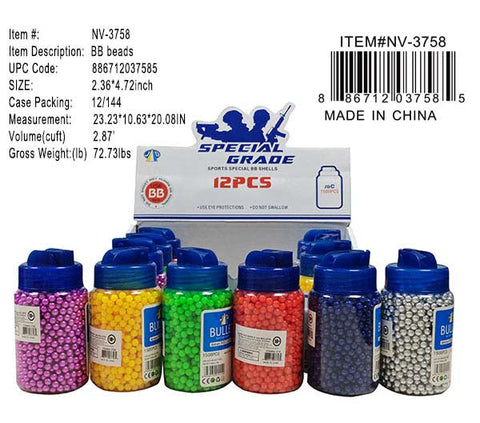 1500 PC 6MM BB PELLETS BOTTLE