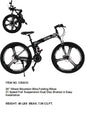 26"WH 21 SP FOLDABLE MOUNTAIN BICYCLE