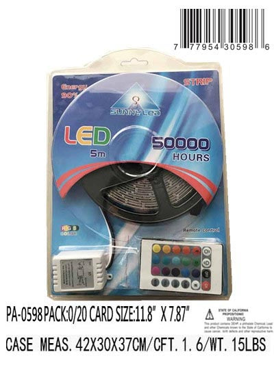 5M 3 COL R.G.B. LED STRIP LIGHT