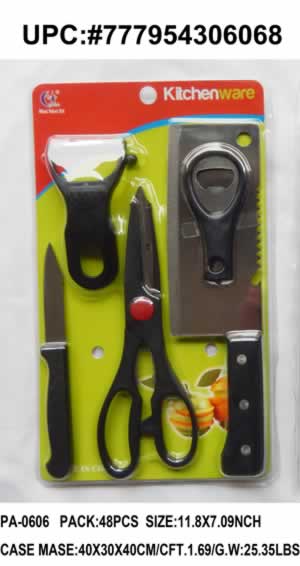 5PC KITCHEN KNIFE TOOLS SET