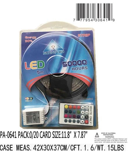 5M LED LIGHT STRIPS WHITE