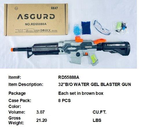 32"B/O  WATER GEL BLASTER GUN