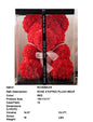 15X11X11"13.5"ROSE BEAR IN GIFT BOX