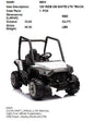 12V RIDE ON WHT UTV TRUCK