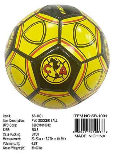 250G SOCCER BALL CA YELLOW/BLK