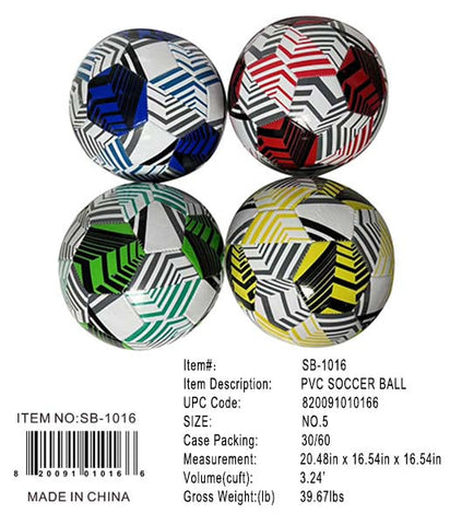 250G SIZE 5 SOCCER BALL 4/A STIKES