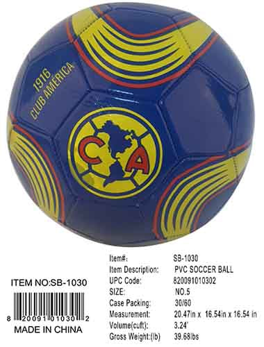 250G SIZE 5 SOCCER BALL CA BLUE