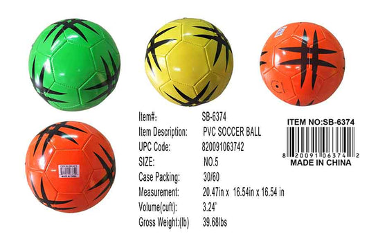 250G SIZE 5 SOCCER BALL 3/A COL