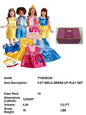 12X8X5"4-6T GIRL DRESS UP PLAY SET