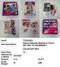 10X10X2"GIRLS FASHION DESIGN KIT PLAY SET