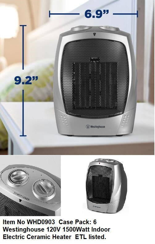 1500WATTS CERAMIC HEATER